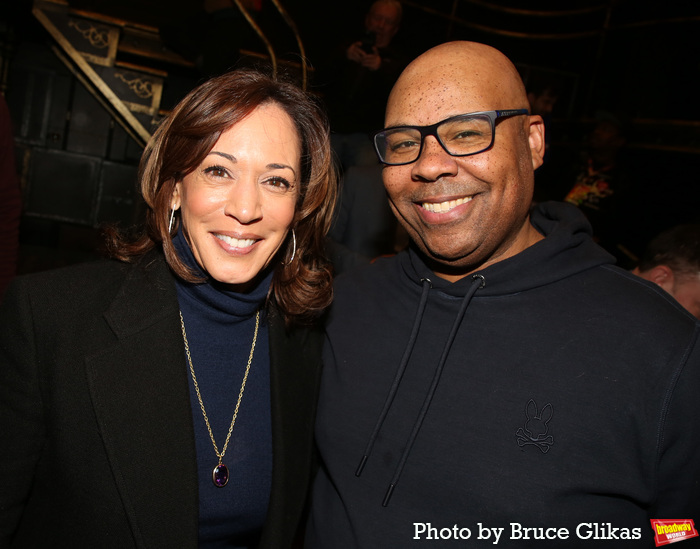 Photos: Kamala Harris Visits A WONDERFUL WORLD on Broadway  Image