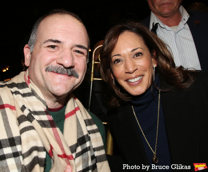 Jimmy Smagula and Kamala Harris Photo