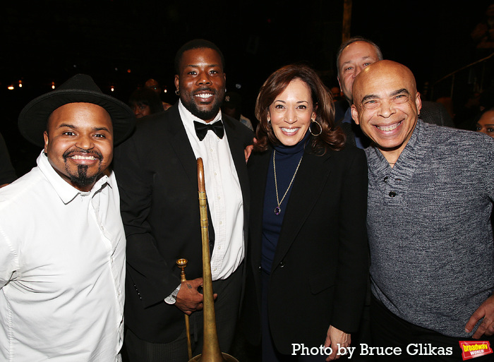 Photos: Kamala Harris Visits A WONDERFUL WORLD on Broadway  Image