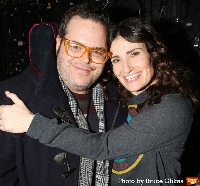 Josh Gad and Idina Menzel  Photo