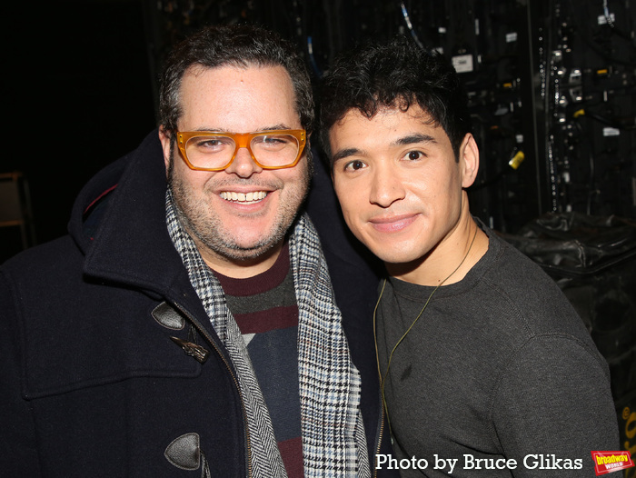 Josh Gad and Zachary Noah Piser  Photo