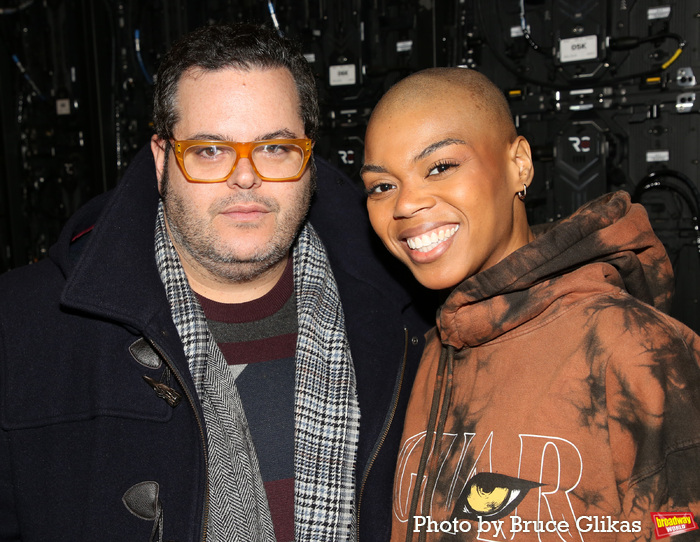 Josh Gad and Khaila Wilcoxon  Photo