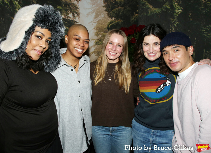 Photos: Josh Gad, Kristen Bell & More Visit Idina Menzel at REDWOOD  Image