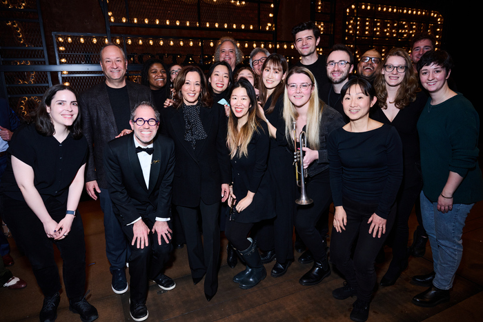 Photos: Kamala Harris Attends GYPSY and Poses with Audra McDonald and Company  Image