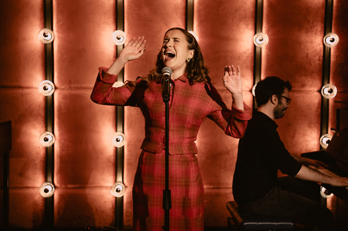 Photos: Jonathan Groff, Gracie Lawrence & Erika Henningsen Perform for JUST IN TIME's Broadway Preview at So & So's  Image