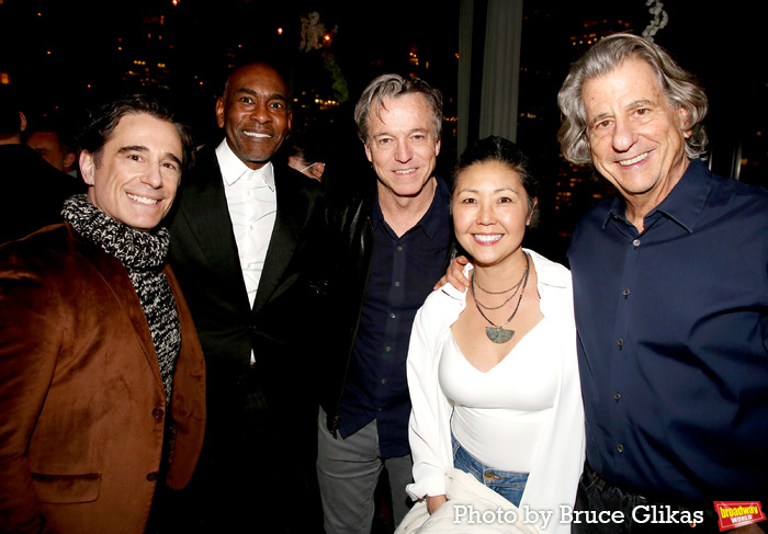 Christopher Gattelli, Paul Tazewell, Derek McLane, Linda Cho and David Rockwell  Photo