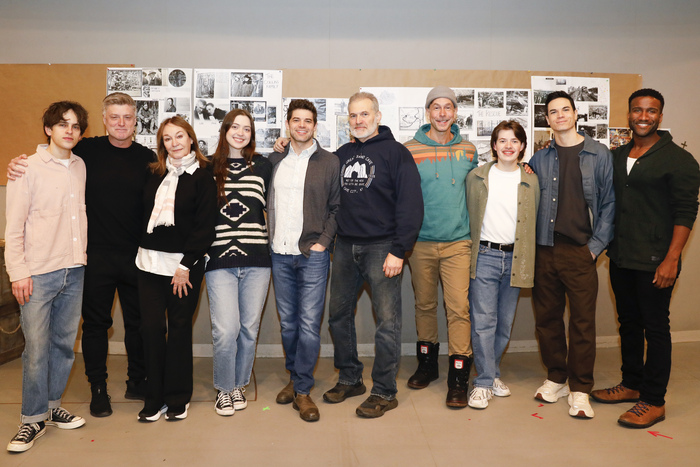 Exclusive Photos: Jeremy Jordan, Lizzy McAlpine, and an All-Star Cast in FLOYD COLLINS Rehearsals at Lincoln Center  Image