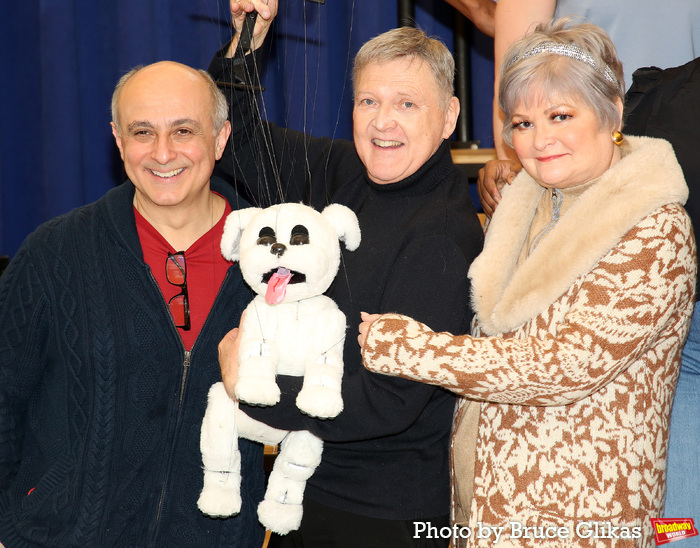 Stephen DeRosa, Phillip Huber, Pudgy and Faith Prince Photo