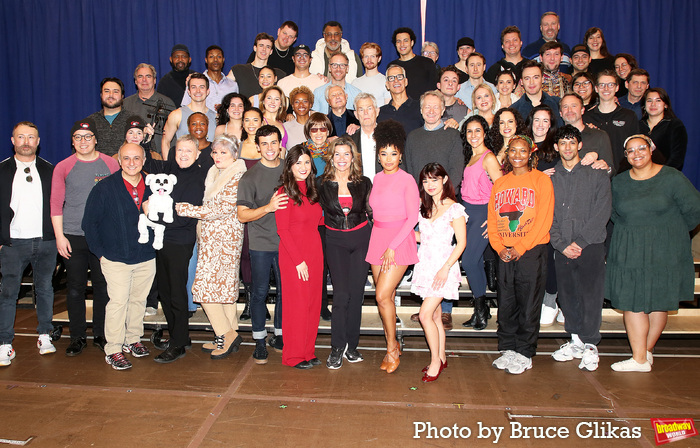 Jasmine Amy Rogers, Aubie Merrylees, Anastacia McCleskey, Stephen DeRosa, Faith Prince, Angelica Hale, Ainsley Melham, Erich Bergen, David Foster, Susan Birkenhead, Bob Martin, Jerry Mitchell, Pudgy, Phillip Huber and The & Company of 'Boop: The Musical' including Lawrence Alexander, Courtney Arango, Colin Bradbury, Tristen Buettel, Joshua Michael Burrage, Victoria Byrd, Dan Castiglione, Rebecca Corrigan, Ian Gallagher Fitzgerald, RJ Higton, Nina Lafarga, Morgan McGhee, Ryah Nixon, Christian Probst, Ricky Schroeder, Gabriella Sorrentino, Derek Jordan Taylor, Lizzy Tucker, Amy Van Norstrand, Damani Van Rensalier and David Wright Jr. at 