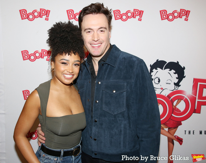 Jasmine Amy Rogers and Erich Bergen Photo