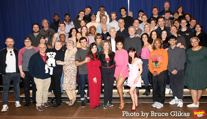 Aubie Merrylees, Anastacia McCleskey, Stephen DeRosa, Faith Prince, Jasmine Amy Rogers, Angelica Hale, Ainsley Melham, Erich Bergen, David Foster, Susan Birkenhead, Bob Martin, Jerry Mitchell, Pudgy, Phillip Huber and The & Company of 'Boop: The Musical' including Lawrence Alexander, Courtney Arango, Colin Bradbury, Tristen Buettel, Joshua Michael Burrage, Victoria Byrd, Dan Castiglione, Rebecca Corrigan, Ian Gallagher Fitzgerald, RJ Higton, Nina Lafarga, Morgan McGhee, Ryah Nixon, Christian Probst, Ricky Schroeder, Gabriella Sorrentino, Derek Jordan Taylor, Lizzy Tucker, Amy Van Norstrand, Damani Van Rensalier and David Wright Jr. at 