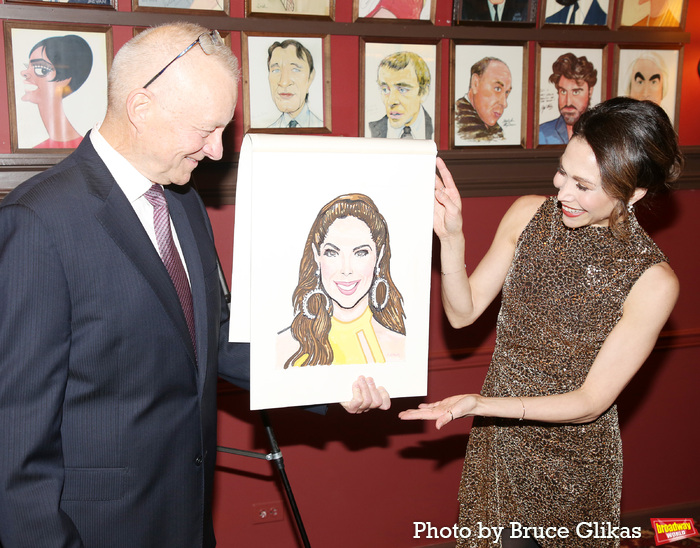 Photos: CHICAGO's Bianca Marroquín Receives Sardi's Caricature  Image