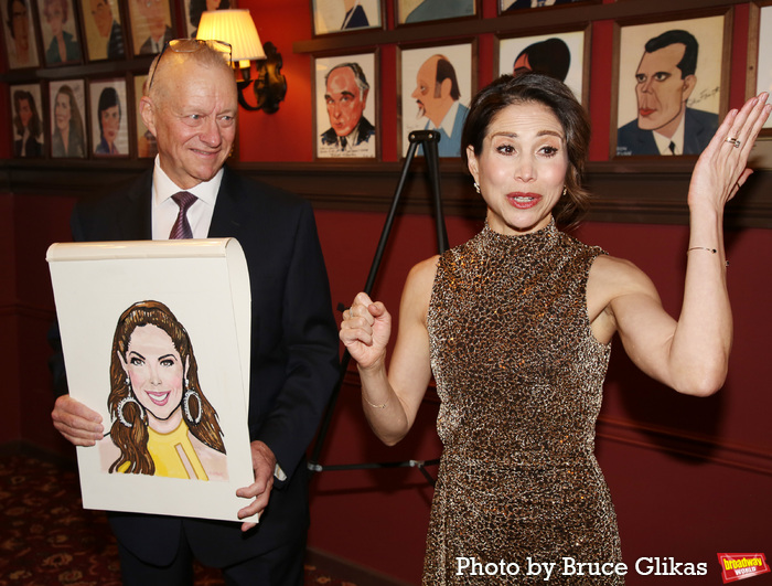 Photos: CHICAGO's Bianca Marroquín Receives Sardi's Caricature  Image