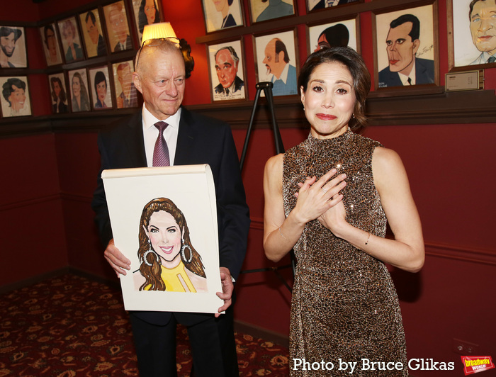 Photos: CHICAGO's Bianca Marroquín Receives Sardi's Caricature  Image