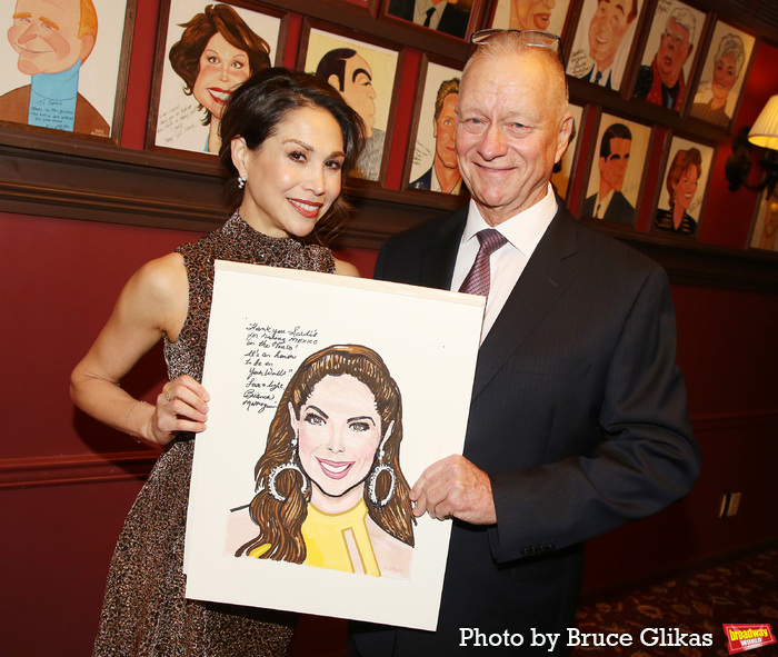 Photos: CHICAGO's Bianca Marroquín Receives Sardi's Caricature  Image