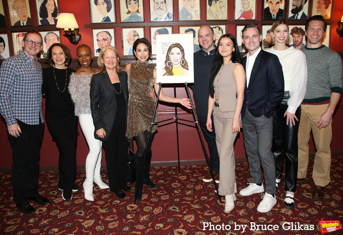 Photos: CHICAGO's Bianca Marroquín Receives Sardi's Caricature  Image