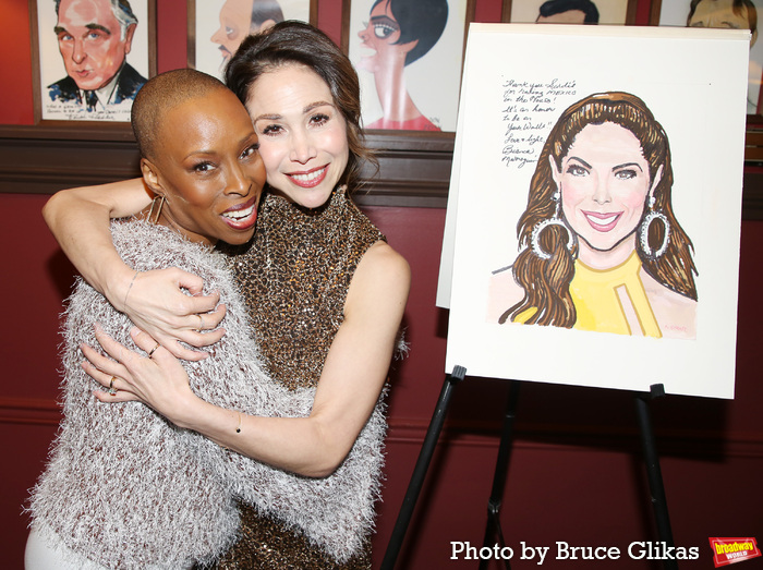 Photos: CHICAGO's Bianca Marroquín Receives Sardi's Caricature  Image