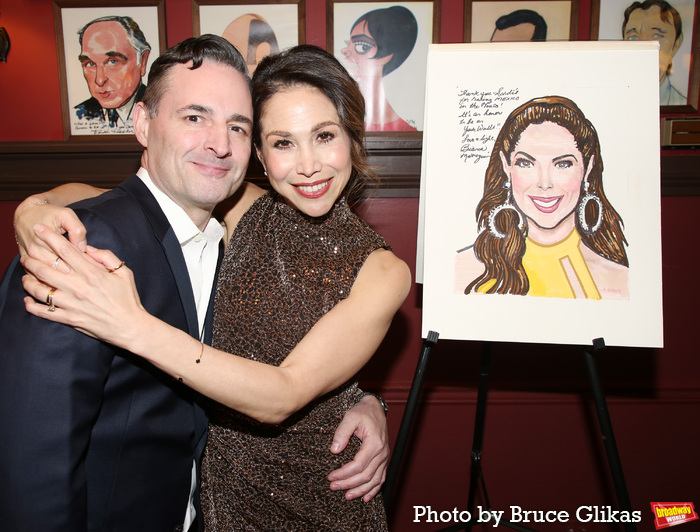 Photos: CHICAGO's Bianca Marroquín Receives Sardi's Caricature  Image