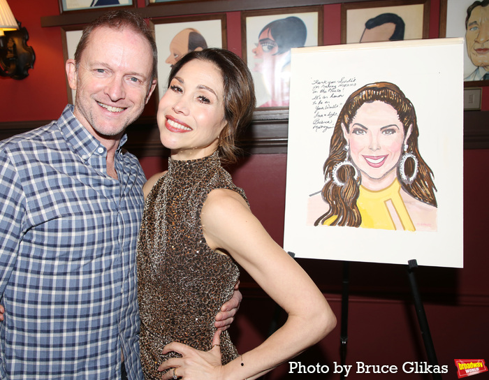 Photos: CHICAGO's Bianca Marroquín Receives Sardi's Caricature  Image