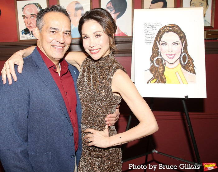 Photos: CHICAGO's Bianca Marroquín Receives Sardi's Caricature  Image