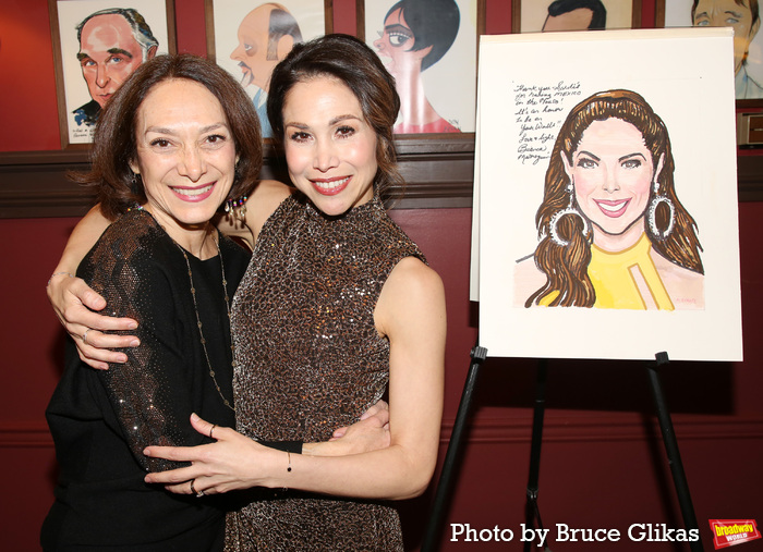 Photos: CHICAGO's Bianca Marroquín Receives Sardi's Caricature  Image