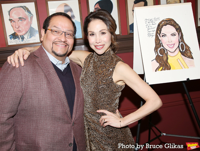 Photos: CHICAGO's Bianca Marroquín Receives Sardi's Caricature  Image