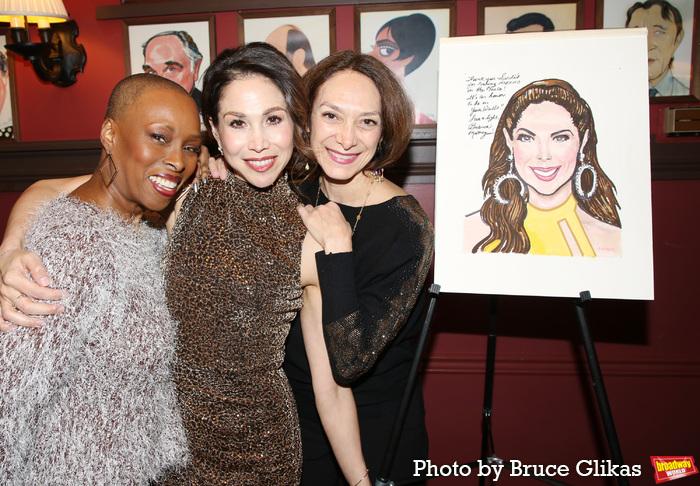 Photos: CHICAGO's Bianca Marroquín Receives Sardi's Caricature  Image