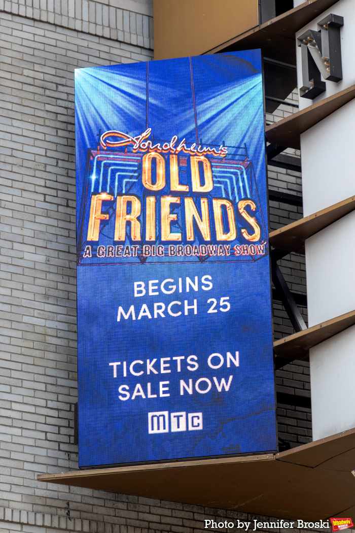 Up on the Marquee: STEPHEN SONDHEIM'S OLD FRIENDS  Image