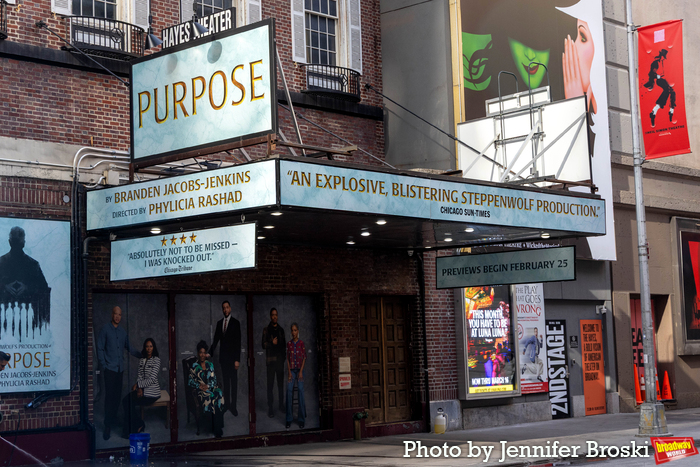 Up on the Marquee: PURPOSE  Image