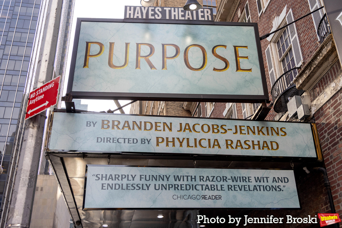 Up on the Marquee: PURPOSE  Image