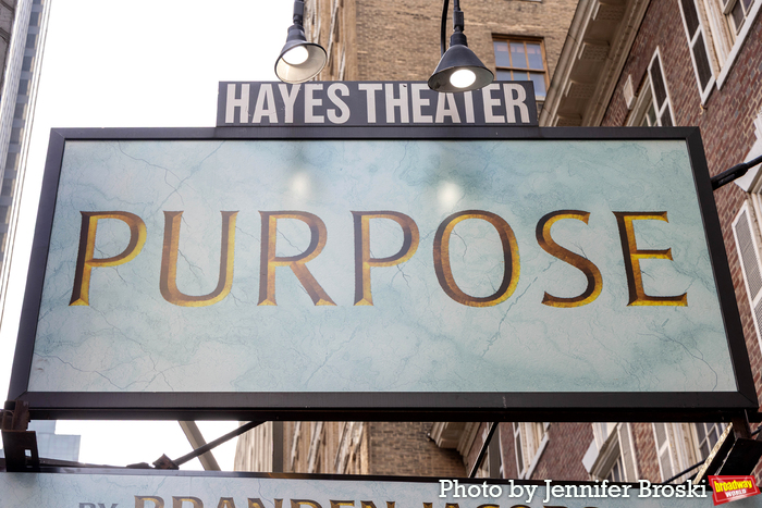 Up on the Marquee: PURPOSE  Image