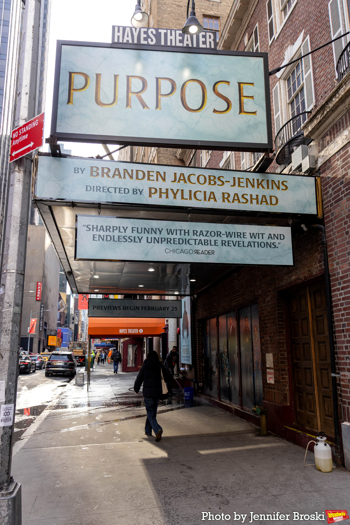 Up on the Marquee: PURPOSE  Image