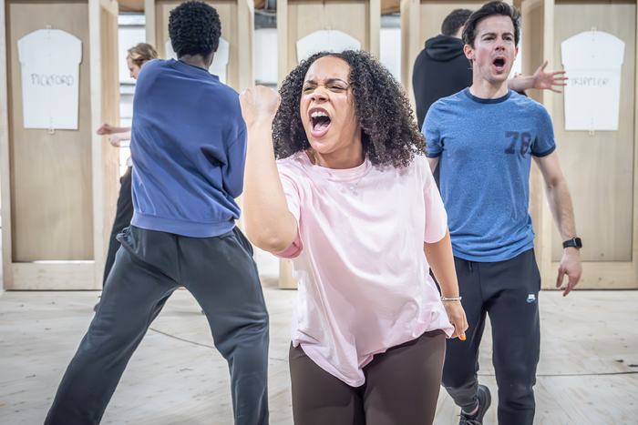 Photos: National Theatre's Return of DEAR ENGLAND in Rehearsal  Image