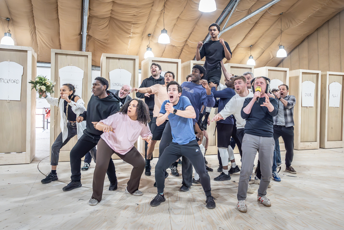 Photos: National Theatre's Return of DEAR ENGLAND in Rehearsal  Image