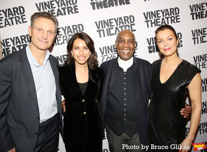 Tony Goldwyn, Sarah Stern, Joe Morton and Bellamy Young Photo