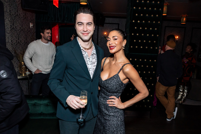 Ryan McCartan and Nicole Scherzinger at 