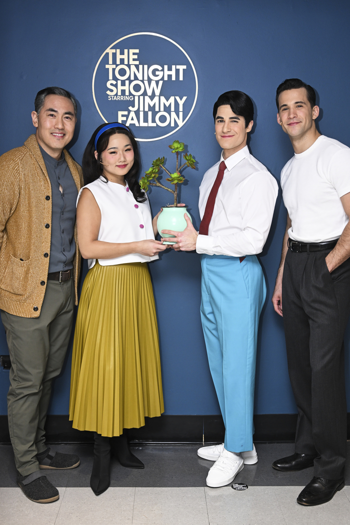 Darren Criss, Helen J Shen, Dez Duron, and Marcus Choi Photo