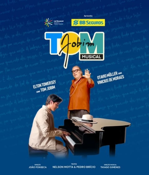 Bossa Nova Creator TOM JOBIM is Honored in a Biographical Musical  Image