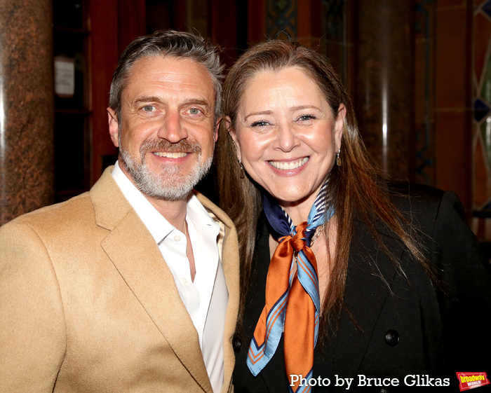 Raul Esparza and Camryn Manheim  Photo