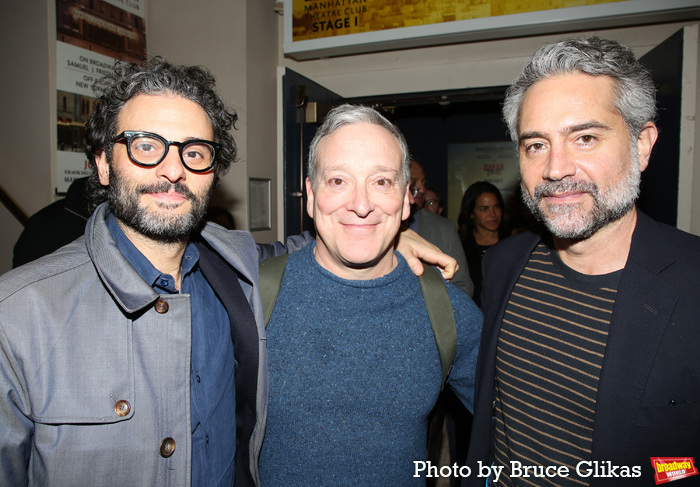 Arian Moayed, Jeremy Shamos, and Omar Metwally  Photo