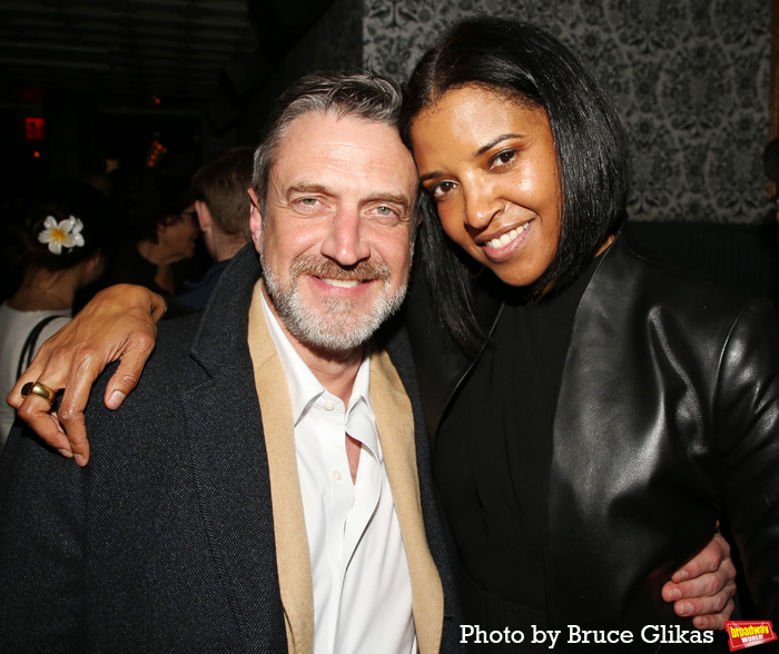 Raul Esparza and Renee Elise Goldsberry  Photo