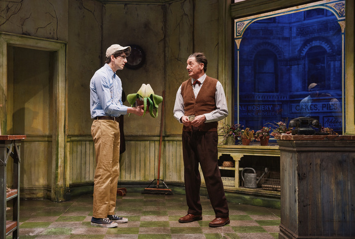Exclusive Photos: Elizabeth Gillies & Milo Manheim Shine in LITTLE SHOP OF HORRORS Off-Broadway Image