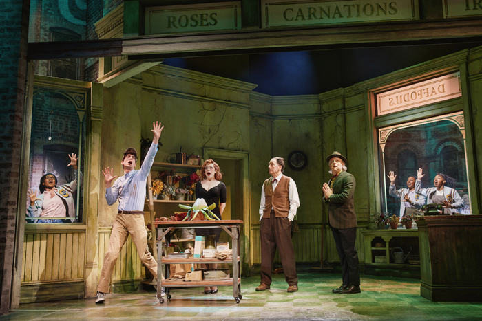 Exclusive Photos: Elizabeth Gillies & Milo Manheim Shine in LITTLE SHOP OF HORRORS Off-Broadway Image