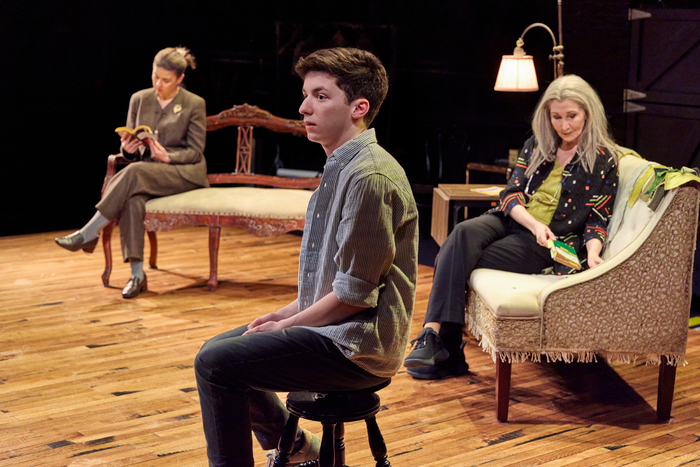 Photos: Andrew Barth Feldman and Joanna Gleason in WE HAD A WORLD Image