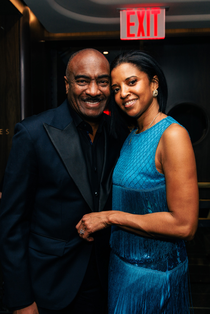 Reggie Van Lee and Renee Elise Goldsberry Photo