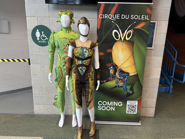 Photos: Cirque Du Soleil OVO Costume Installation On Display At Mohegan Arena At Casey Plaza  Image