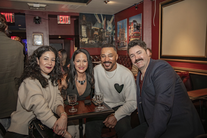 Czarina Mireles-Rodriguez with Featured Actors Kim Berrios Lin, Charl Brown, and J. M Photo