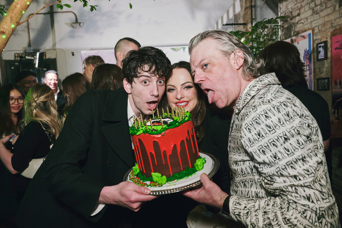 Milo Manheim, Elizabeth Gillies, Jeremy Kushnier  Photo