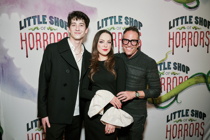 Milo Manheim, Elizabeth Gillies, Michael Mayer Photo