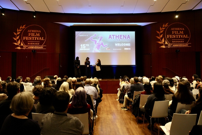Photos: Renée Elise Goldsberry Attends Athena Film Festival for SATISFIED Screening Image